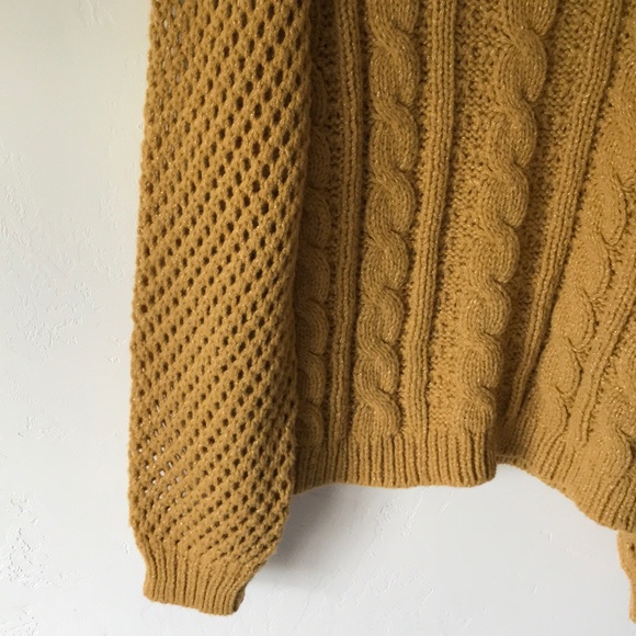 NWT Love Shack Fancy Cabled Rosie Sweater - Picture 4 of 5